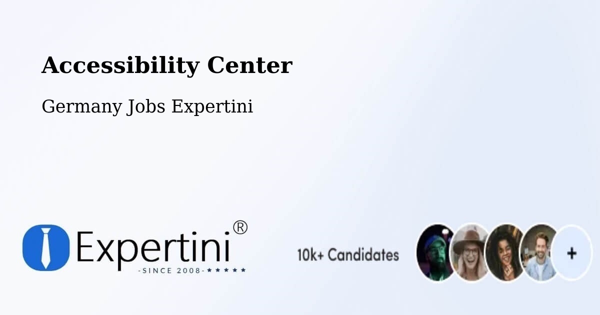 Accessibility Statement – Eschenbach - Germany Jobs Expertini