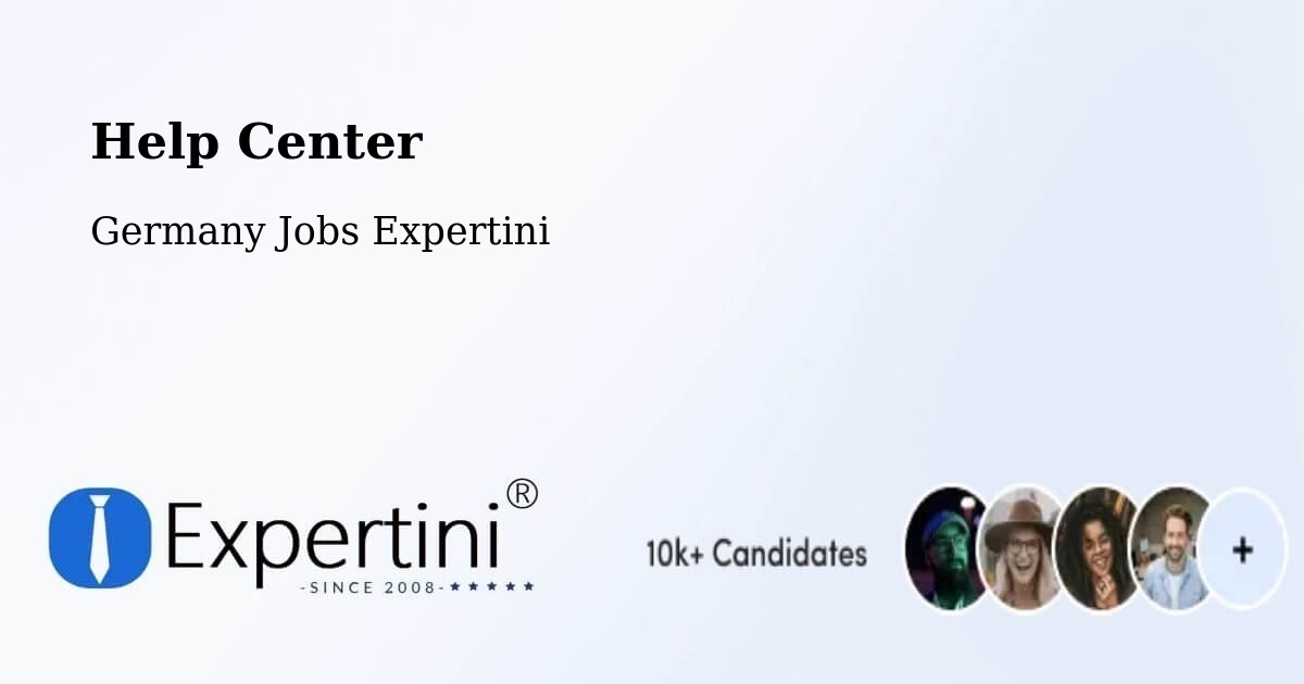 Help Center – Eschenbach - Germany Jobs Expertini